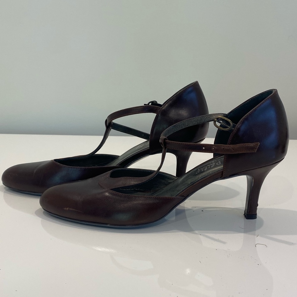 Janie Philip Heels - Chocolate Brown